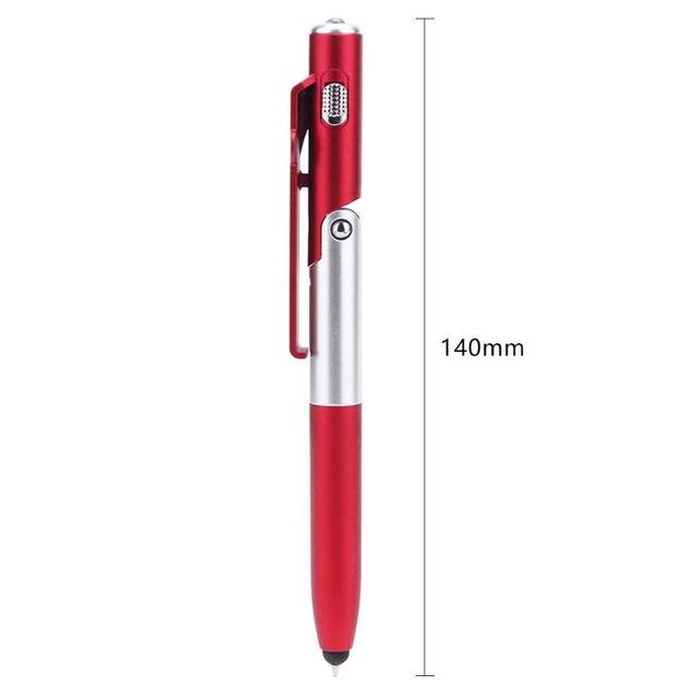Wielofunkcyjny składany długopis LED z uchwytem na telefon komórkowy - Wianko - 16