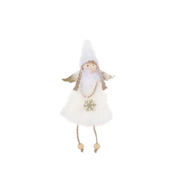 Lalka aniołek ozdoba na choinkę świąteczna dekoracja domu 2021-2022 - Wianko - 11