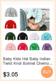 Ciepła zimowa czapka dla dziecka z kokardką - Kapelusz zimowy dla dziewczynki - Wianko - 3