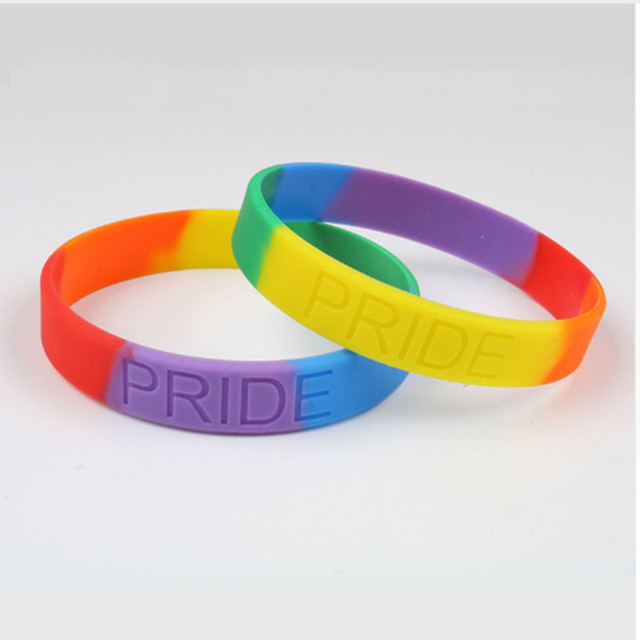 Bransoletka owijana - Sport Gay pride, Rainbow, Biseksualna, Lesbijka, Trans pride - Prezent - Wianko - 5