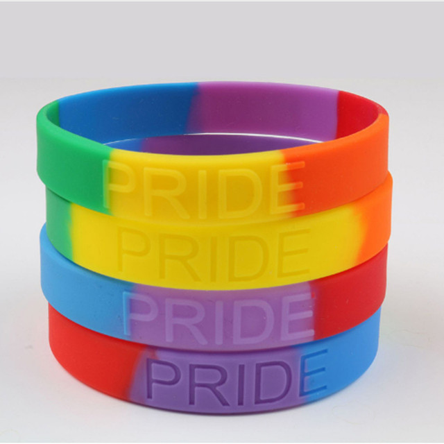 Bransoletka owijana - Sport Gay pride, Rainbow, Biseksualna, Lesbijka, Trans pride - Prezent - Wianko - 3