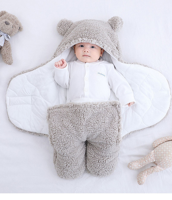 Kocyk dziecięcy bawełniany SMGSLIB - artykuł dla noworodków, wrap do przewijania, śpiwór dla dzieci, wiosenko duże, bebe invierno - kundak, decke cobertor infantil, bebek - Wianko - 6
