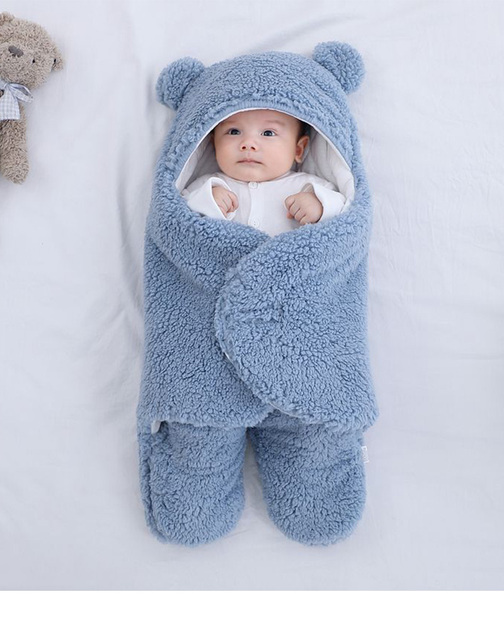 Kocyk dziecięcy bawełniany SMGSLIB - artykuł dla noworodków, wrap do przewijania, śpiwór dla dzieci, wiosenko duże, bebe invierno - kundak, decke cobertor infantil, bebek - Wianko - 17