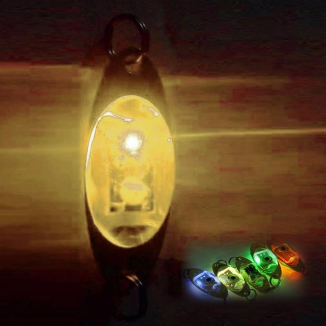 Ryba Flash lampa LED o głębokim spadku, 6 cm/2.4 cala, kształt oczu, przywabiające światło, narzędzie do połowów - Wianko - 11