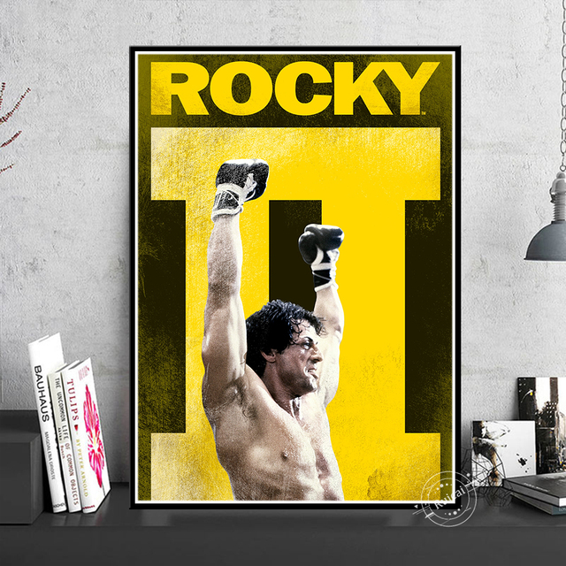 Plakat na płótnie Rocky Balboa - malarstwo ścienne do salonu, dekoracja wnętrza - Wianko - 10