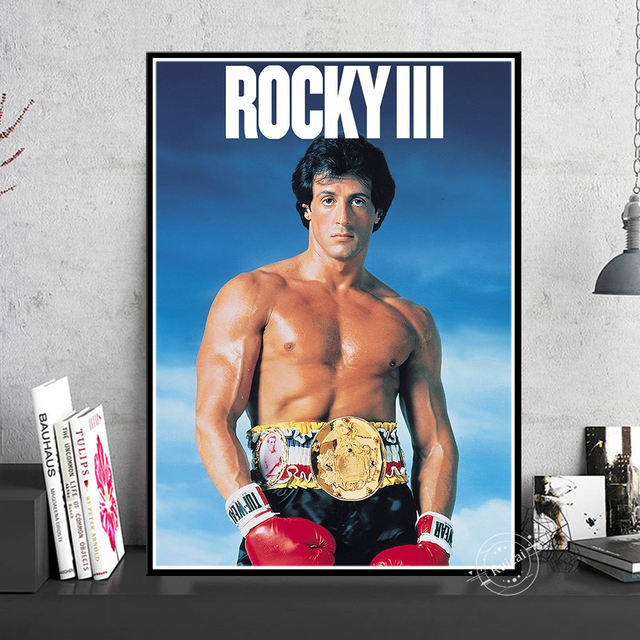Plakat na płótnie Rocky Balboa - malarstwo ścienne do salonu, dekoracja wnętrza - Wianko - 6