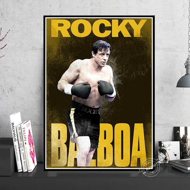 Plakat na płótnie Rocky Balboa - malarstwo ścienne do salonu, dekoracja wnętrza - Wianko - 3