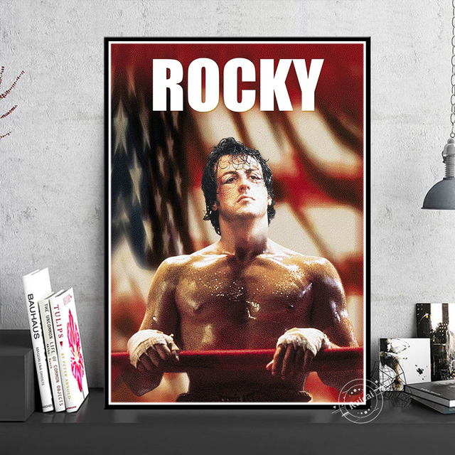Plakat na płótnie Rocky Balboa - malarstwo ścienne do salonu, dekoracja wnętrza - Wianko - 16