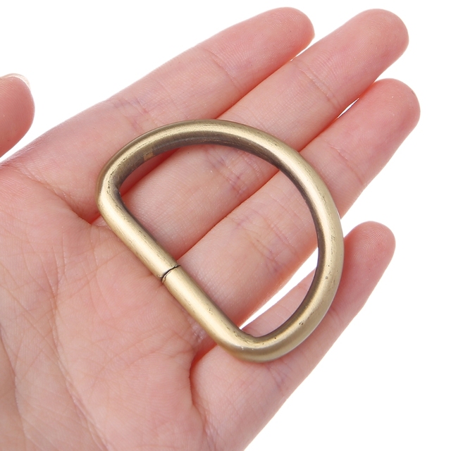 Półokrągły metalowy D-pierścień, 10 sztuk o szerokości wewnętrznej: 12mm, 17mm, 20mm, 25mm, 32mm, 38mm - Wianko - 4