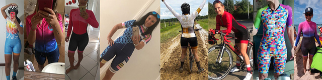 Kombinezon Triathlon dla kobiet - niestandardowy Skinsuit Aero Retro Rowery sukienka MTB Ciclismo Kit - Zestawy rowerowe - Wianko - 2