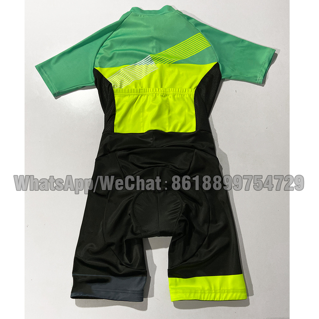Kombinezon Triathlon dla kobiet - niestandardowy Skinsuit Aero Retro Rowery sukienka MTB Ciclismo Kit - Zestawy rowerowe - Wianko - 19