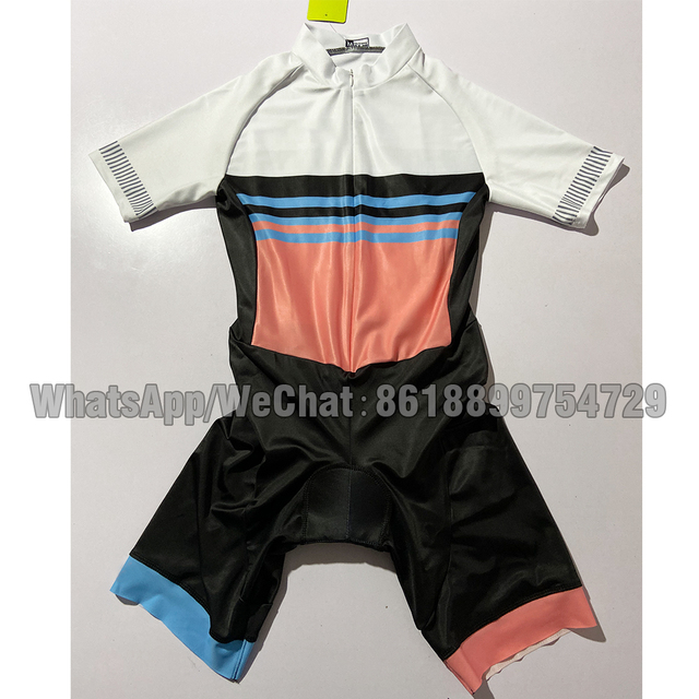 Kombinezon Triathlon dla kobiet - niestandardowy Skinsuit Aero Retro Rowery sukienka MTB Ciclismo Kit - Zestawy rowerowe - Wianko - 12
