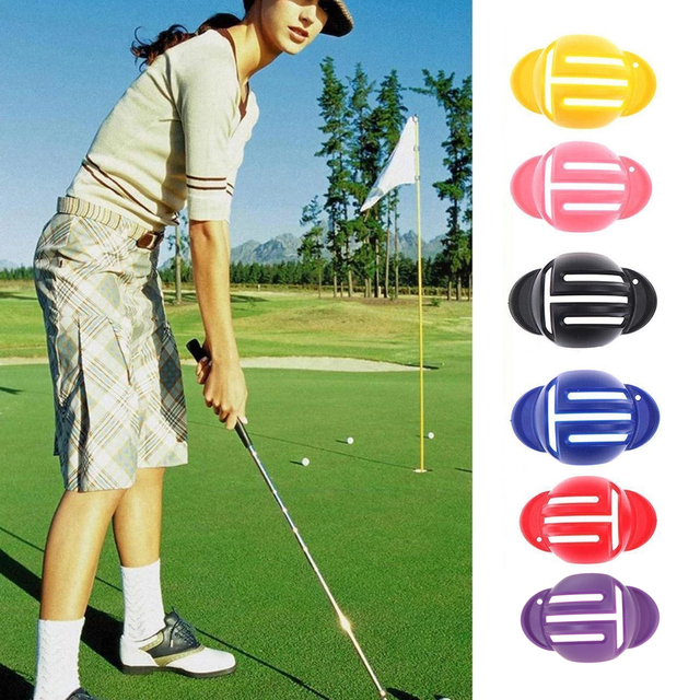 Narzędzie do pozycjonowania i wyrównywania piłki golfowej z markerem i klipem - akcesorium treningowe do gry w golfa - Wianko - 3