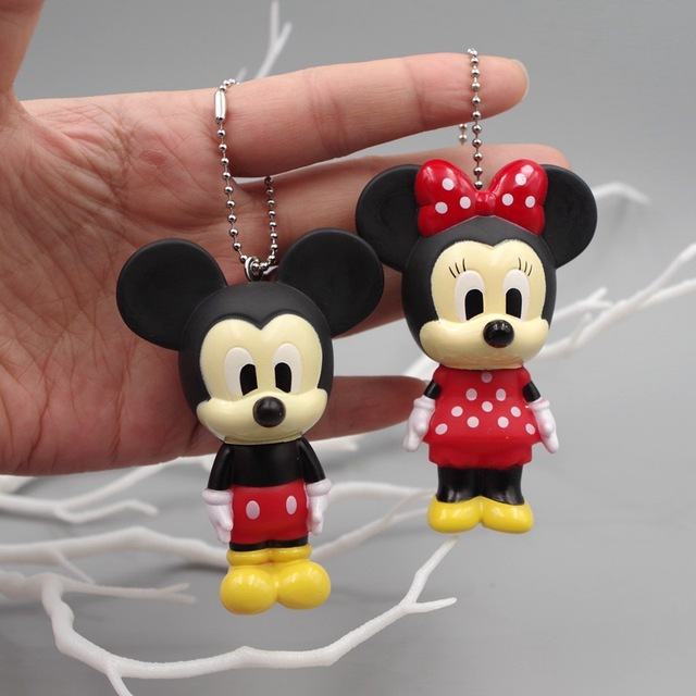 Figurka lalka Disney Mickey Mouse Minnie Donald Daisy Stitch brelok zabawka dla dzieci - Wianko - 15