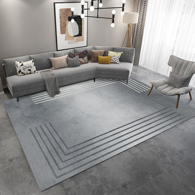 Nowoczesny zmywalny dywan do dekoracji salonu - duży obszar, antypoślizgowa mata do sypialni - Wianko - 30