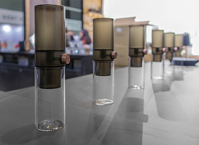 Ekspres do kawy na lód TIMEMORE 400ml - szklany dzbanek na kawę do użytku domowego, biurowego i podróżnego - minimalistyczny i przenośny - Wianko - 3