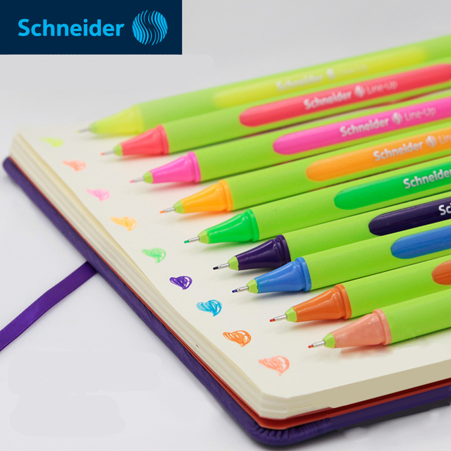 Zestaw długopisów SCHNEIDER LINE-UP Micron Liner 0.4mm, Fineliner do skiców, pióro Pigma Micron do rysowania - 1 sztuka - Wianko - 4
