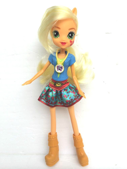 Oryginalna lalka dla dziewczynki Rainbow Sparkle Applejack z serii Oryginalne Potwory Wzloty EG - Wianko - 6