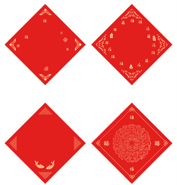 20 arkuszy czerwonego papieru Xuan chińskiego w motywy Batik - idealne do kaligrafii i dekoracji na chiński festiwal wiosenny i nowy rok - Wianko - 3