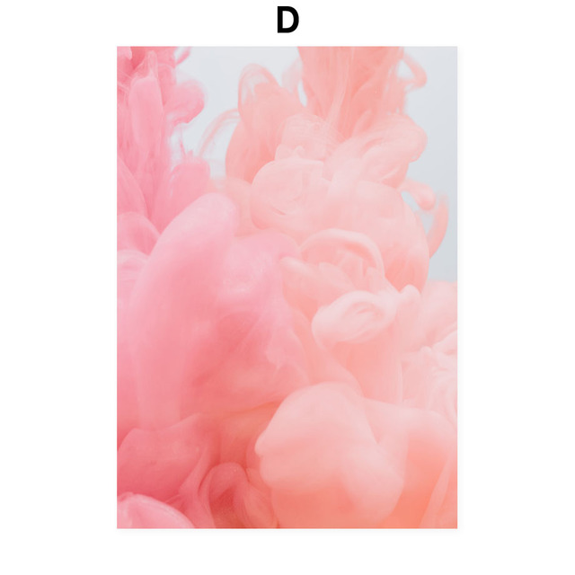 Obraz ścienny na płótnie - Nordic, różowe flamingi, cukierki, dym; cytaty, plakaty i druki zdjęć; dekoracja do salonu i sypialni - Wianko - 9