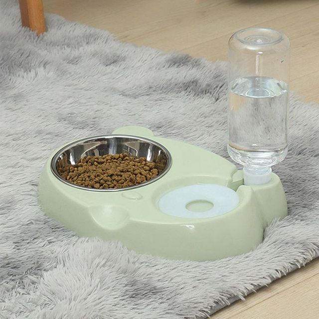 Automatyczny dozownik karmy i wody dla kotów - 1 sztuka - Wianko - 2
