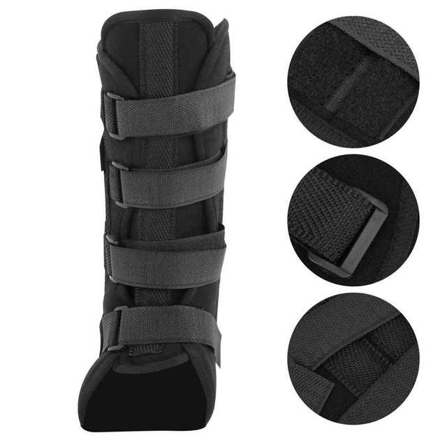 Orteza stawu skokowego 30cm z regulacją, skarpetki piłkarskie Fitness, wsparcie kostki Brace Foot, ochronny sprzęt - Wianko - 7