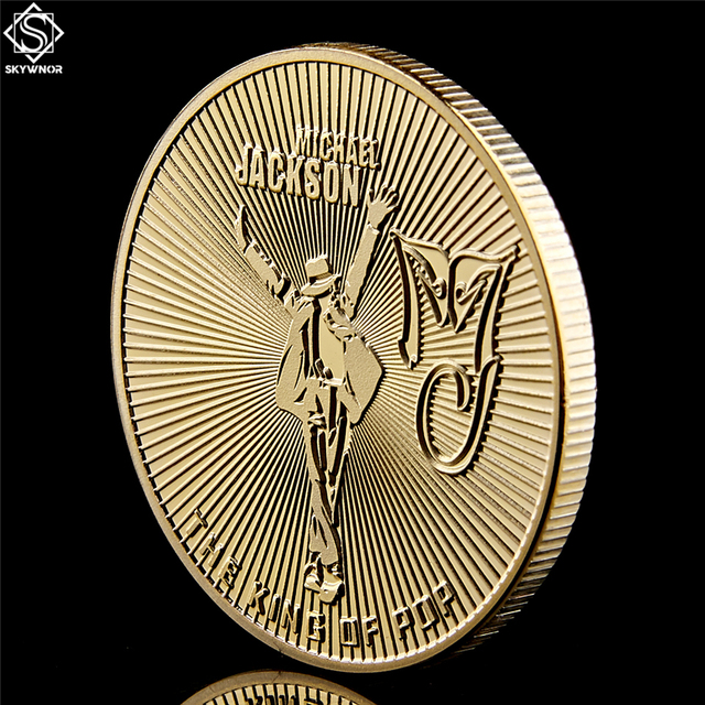 Moneta złota pamiątka Król muzyki Pop - Michael Jackson z dekoracyjnym pudełkiem - Wianko - 24