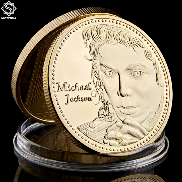 Moneta złota pamiątka Król muzyki Pop - Michael Jackson z dekoracyjnym pudełkiem - Wianko - 20