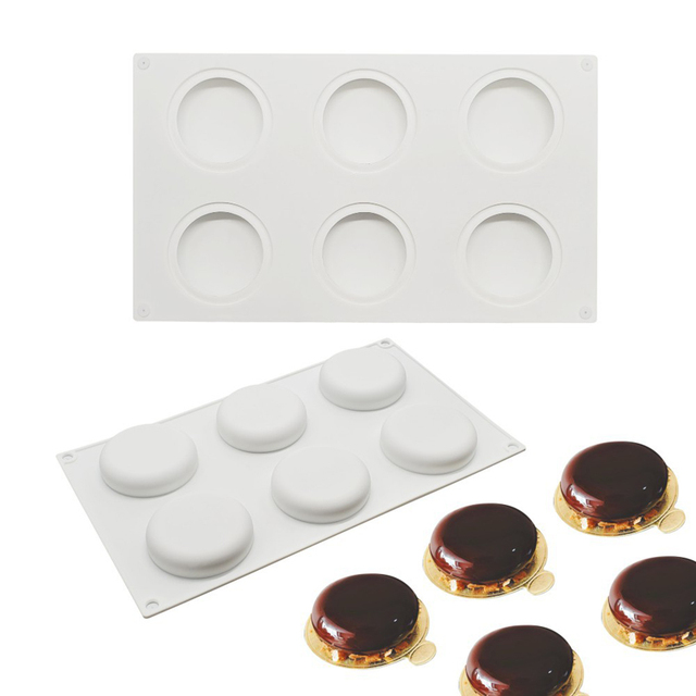 Formy do ciasta - Zestaw 5 rodzajów foremek do pieczenia Meibum - Mus narzędzia do dekorowania ciasta, przygotowywania galaretek i deserów - Wianko - 4