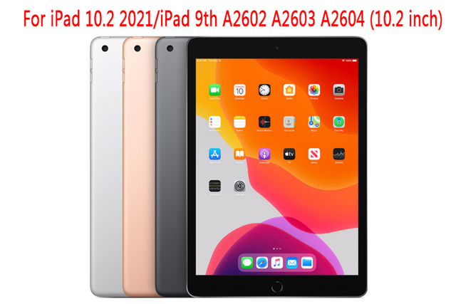 Pokrowiec na iPad 10.2 cala 7. i 8. Gen 2019/2020 (A2197, A2200, A2270) - przezroczysty, cienki, anty-wstrząsowy [+ wstawia TPU Silicon w nawiasie] - Wianko - 1