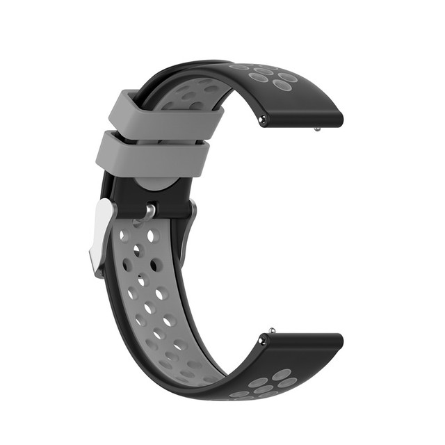 Uniwersalny pasek silikonowy do zegarka (18mm/20mm/22mm) do Samsunga/Huaweia/Xiaomi/Huami/POLAR - Wianko - 24