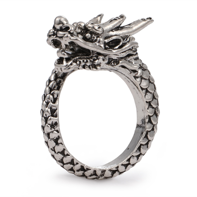 Regulowany pierścionek zwierząt z motywem królika, delfina i hipisowskiego stylu vintage, wykonany ręcznie z posrebrzanymi knuckles – prezent biżuteryjny dla kobiet i dziewcząt - Wianko - 39