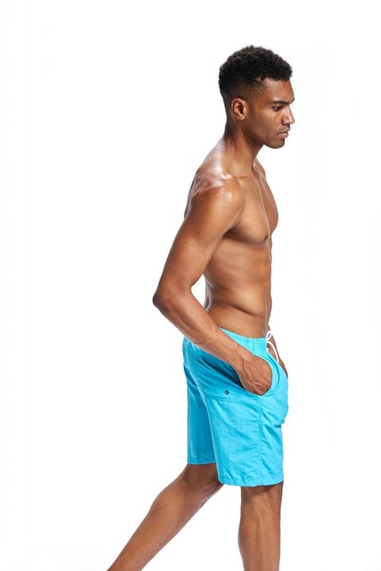 Męskie spodenki plażowe casual, do kolan, szybkoschnące, oddychające, z europejską i amerykańską tkaniną - Wianko - 18