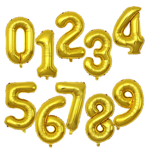 1 sztuka foliowych balonów cyfrowych 40 Cal w kolorze różowego złota - cyfry 0-9, idealne na urodziny, baby shower,doroczne uroczystości ślubne - Wianko - 5