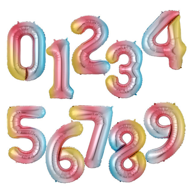 1 sztuka foliowych balonów cyfrowych 40 Cal w kolorze różowego złota - cyfry 0-9, idealne na urodziny, baby shower,doroczne uroczystości ślubne - Wianko - 9