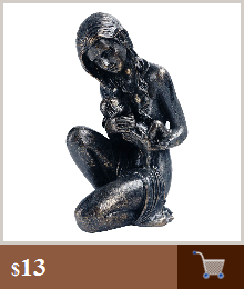 Figurka Rzeźby Kobieta Joga z Żywicy do Dekoracji salonu - Wianko - 2