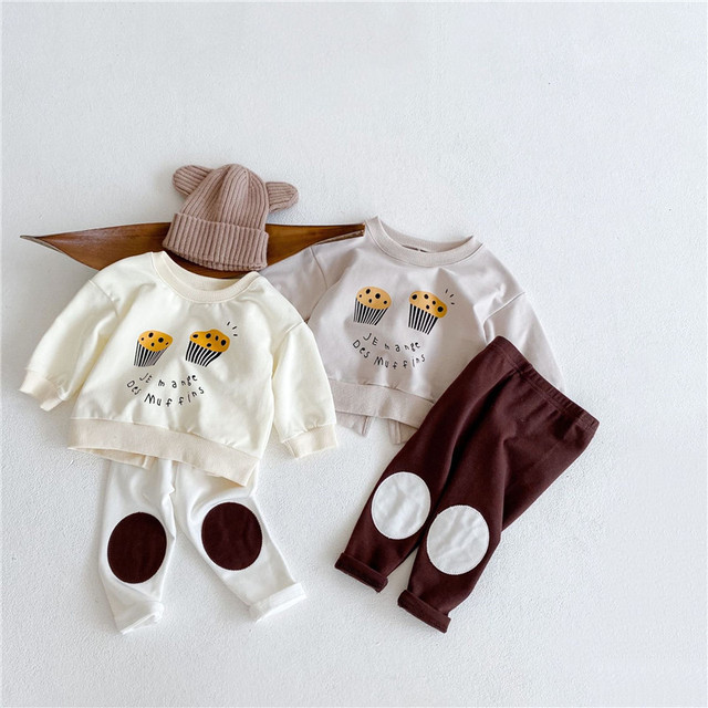 Dziecięca bawełniana bluza z kapturem dla niemowląt - jesień/wiosna, długie rękawy, unisex - Wianko - 9