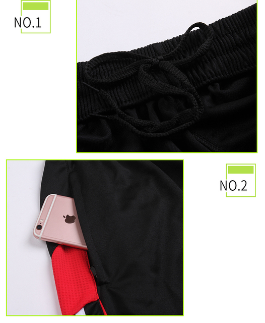 Męskie spodnie dresowe do piłki nożnej, biegania i treningu siłowego - długie joggingowe spodnie piłkarskie - Wianko - 11