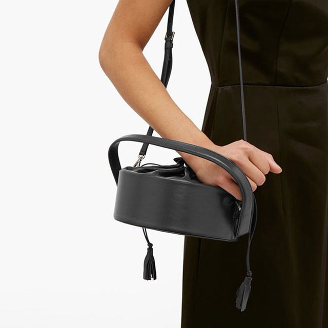 Luksusowa torebka damska na ramię - prosta kubełkowa moda z designerskim stylem - Wianko - 2