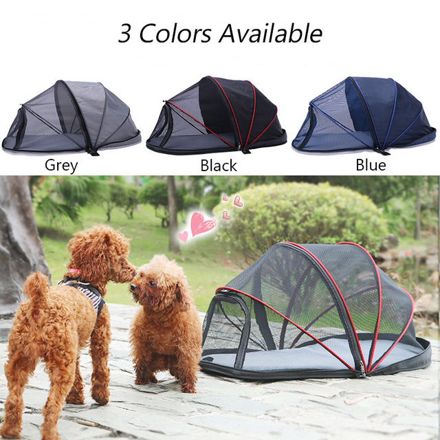 Składany namiot dla małych i średnich psów i kotów - oddychający i przenośny - Wianko - 6