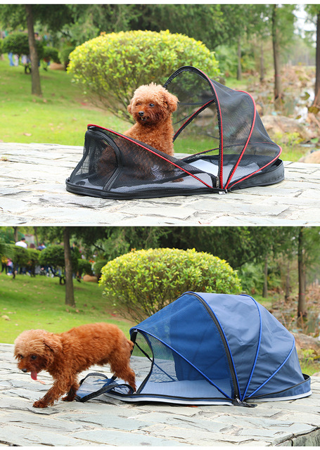 Składany namiot dla małych i średnich psów i kotów - oddychający i przenośny - Wianko - 20