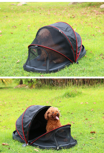 Składany namiot dla małych i średnich psów i kotów - oddychający i przenośny - Wianko - 19