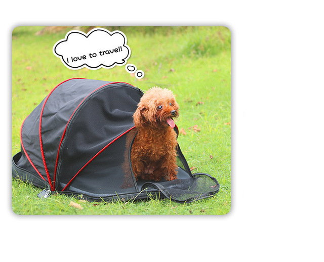 Składany namiot dla małych i średnich psów i kotów - oddychający i przenośny - Wianko - 10