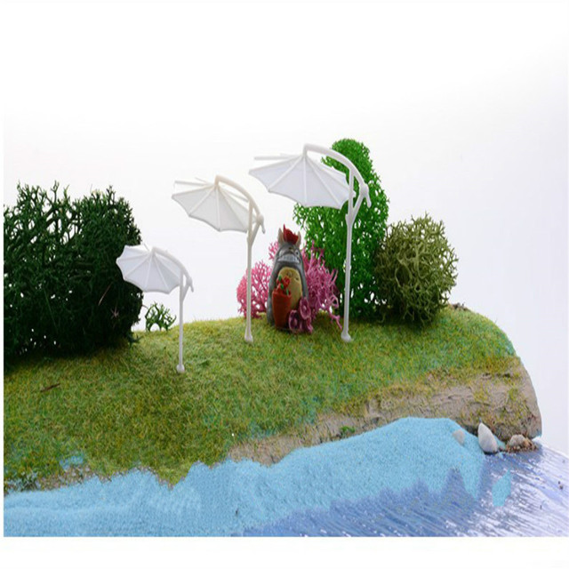 Zestaw modelarski: 60g statyczna trawa w proszku do budowy sceny, murawy uciekającej, nylonowy model zabawkowy, diorama piaskownicowa, sztuczne rośliny - Wianko - 16