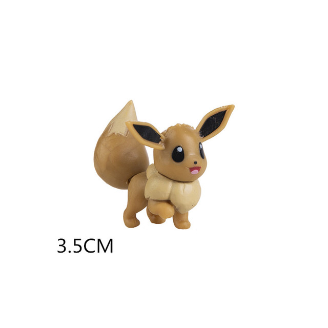 Figurka akcji Pokemon 4-13cm Tomy, Pikachu, Bulbasaur, Charmander - nowe kreskówki film Anime, rysunek, kolekcja Cosplay Pet, prezent - Wianko - 37