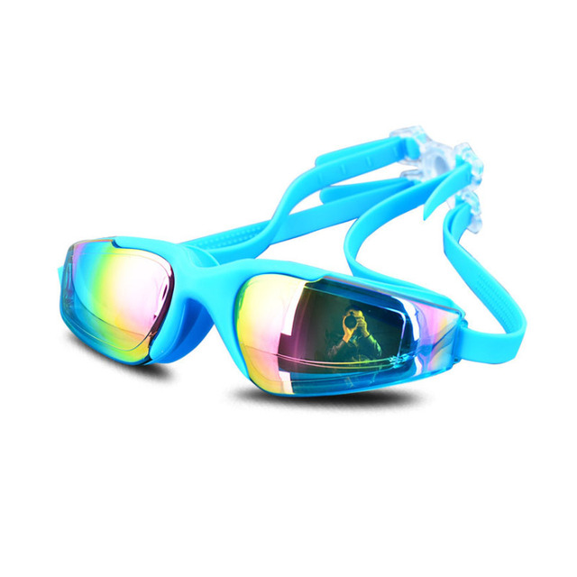 Okulary pływackie Anty-Fog kolor profesjonalny dla dorosłych - Wianko - 11
