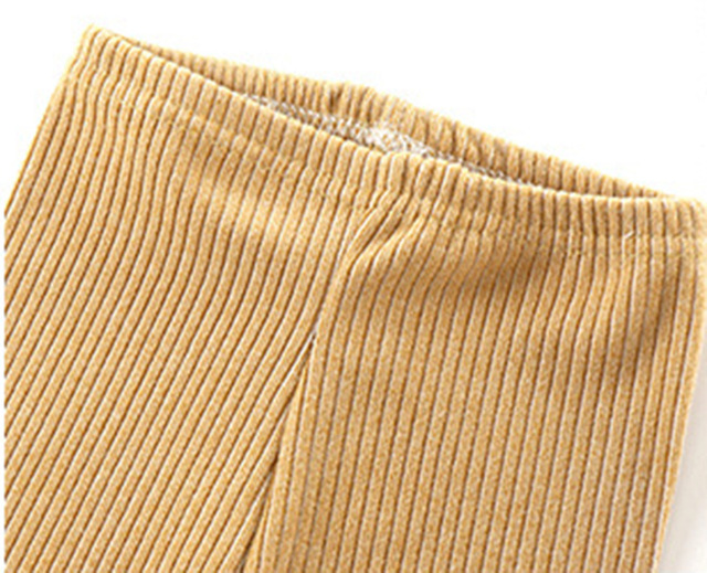 Długie bawełniane spodnie dla dziewczynek o koreańskim stylu, 1-8 lat, jesień - Wianko - 14