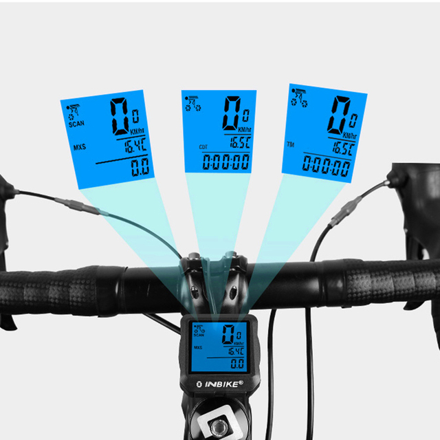 Prędkościomierz rowerowy cyfrowy licznik kilomterów - podświetlenie, bezprzewodowy, stoper - Wianko - 8