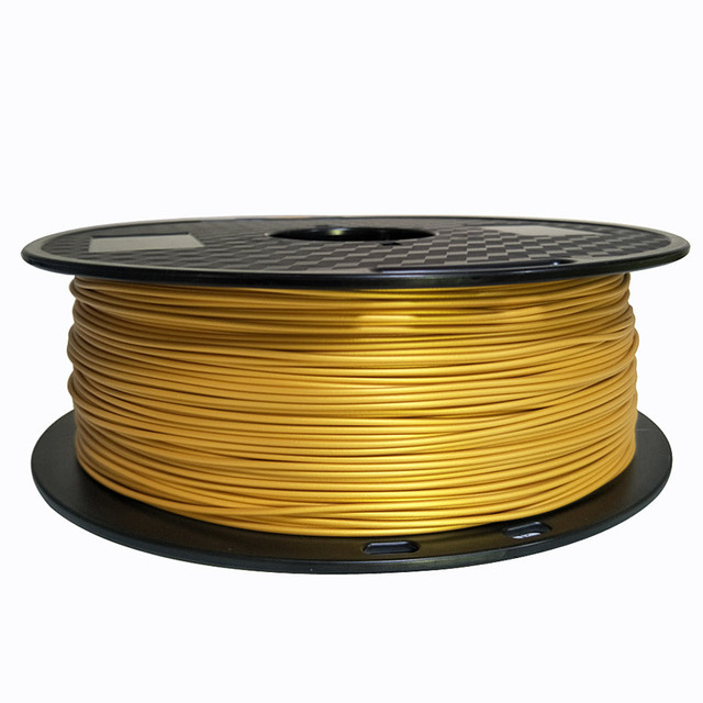 Metalowy filament PLA 1.75mm do druku 3D - 1Kg/500g/250g - złota, srebrna, miedziana, brązowa tekstura - Wianko - 11