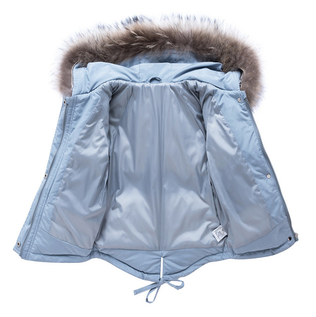 Zestaw odzieży zimowej dla dzieci - Kurtka z puchu kaczego + spodnie, IYEAL, rosyjskie dzieci, ciepłe garnitury, chłopcy dziewczyny, jakość premium - Wianko - 12